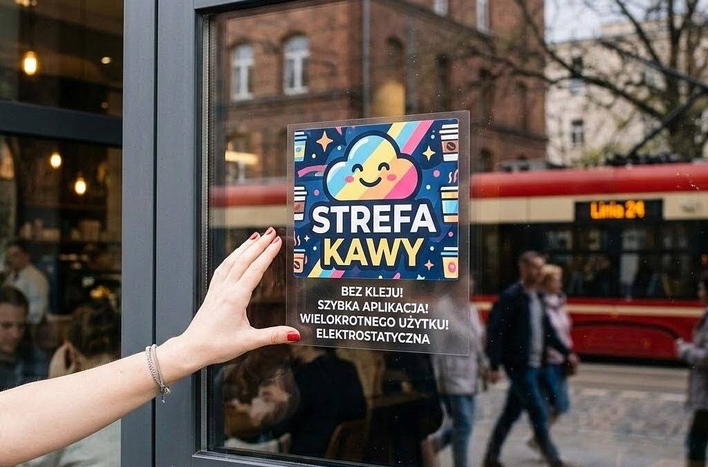 Zalety naklejek elektrostatycznych w kampaniach promocyjnych